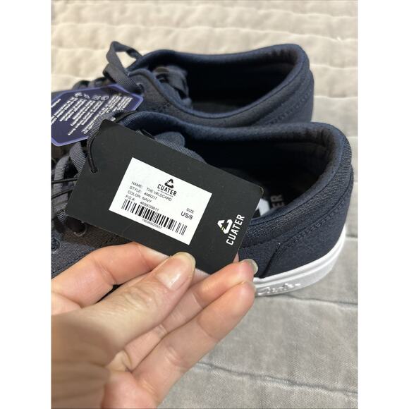 Cuater By Travis Mathew The Wildcard Mens Sz 8 Navy Blue Spikeless Golf Shoes - Picture 2 of 8